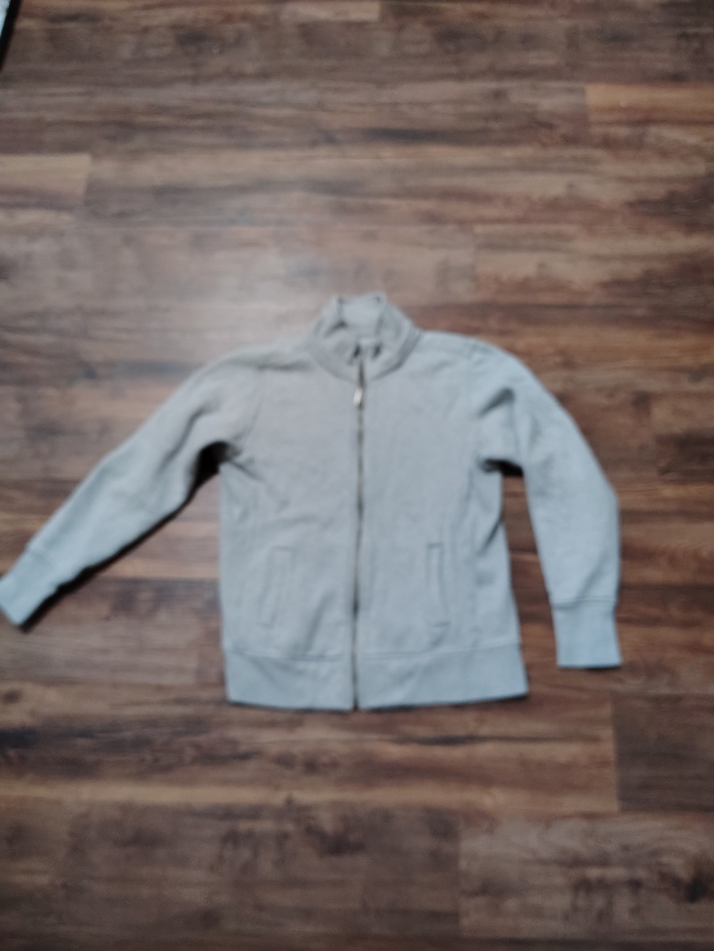 Carhartt Light Gray Women's Zip Bomber Jacket